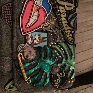 Marc Jacobs denim crossbody. Never used!